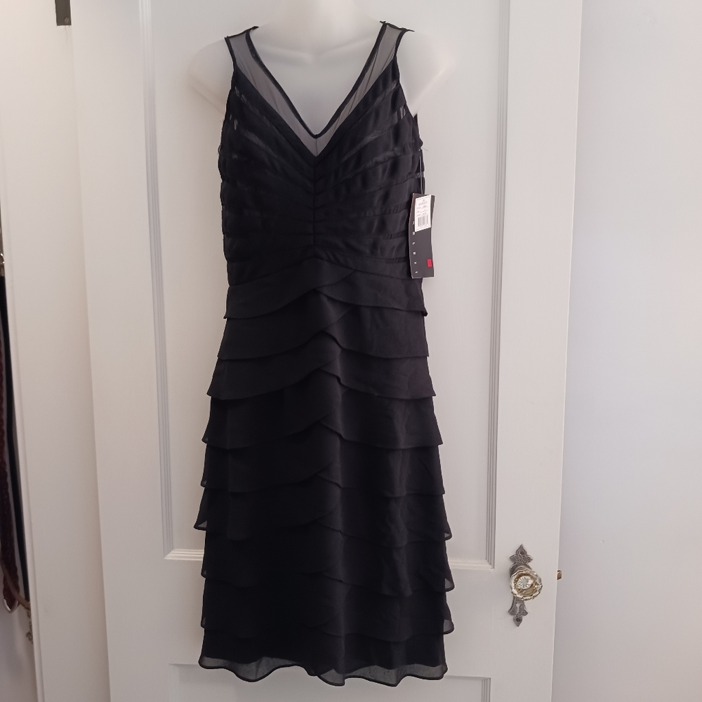 Scarlett black cocktail dress.